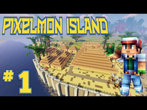 Pixelmon Island (Season 1) | Episode 1 - A New Pixelmon Adventure!