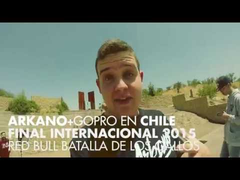 Arkano en Chile: Internacional 2015 - Red Bull Batalla de los Gallos