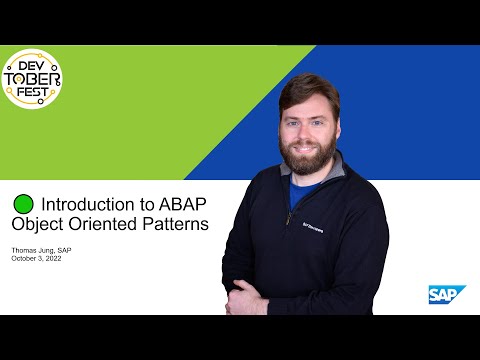 🟢 Introduction to ABAP Object Oriented Patterns