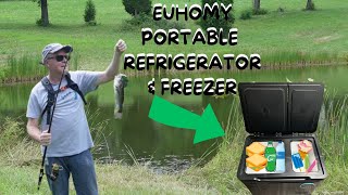 EUHOMY 12/24V Refrigerator Freezer RV Camping Van Travel UNBOXING REVIEW