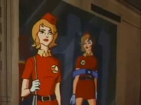 Disguising as a stewardess