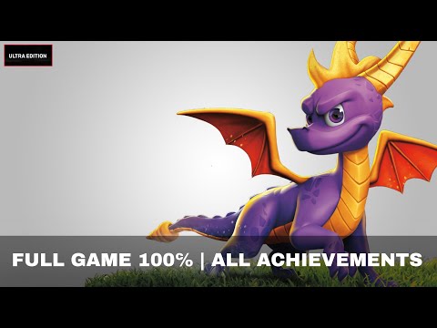 Spyro 2: Ripto's Rage (Reignited Trilogy). Full Game Walkthrough 100% | All Achievements