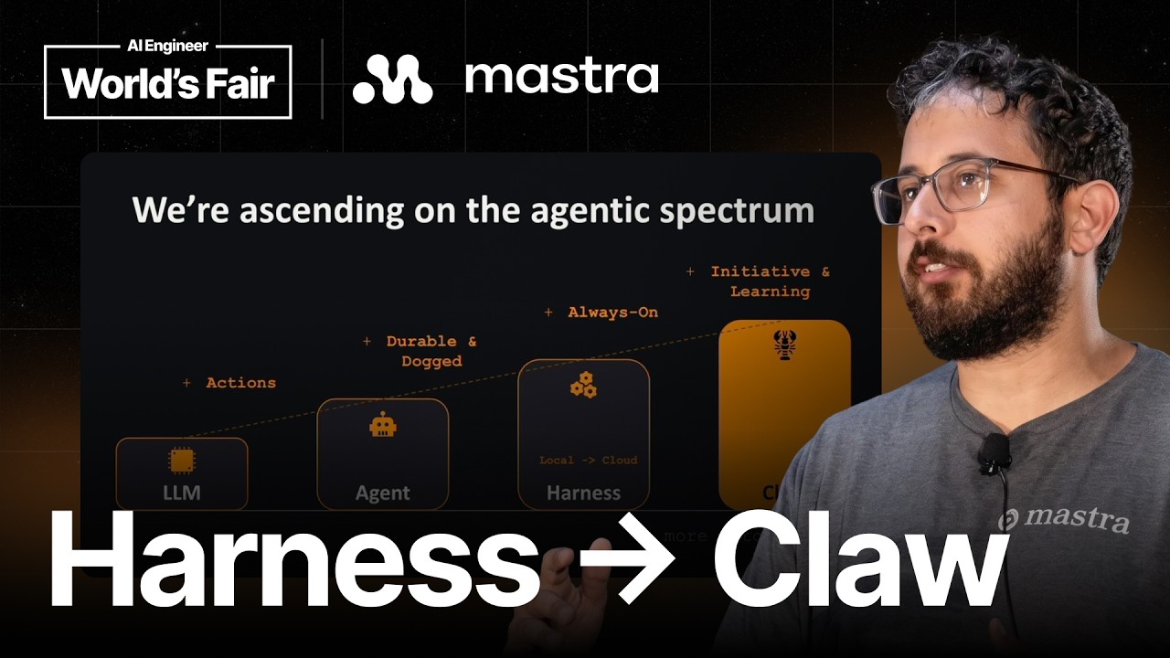AI Agents Evolve: From Harnesses to Autonomous Claws - AI Engineer