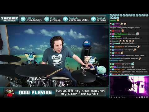 The8BitDrummer // THE ORAL CIGARETTES - Kyouran Hey Kids !! (Kureiji Ollie cover)