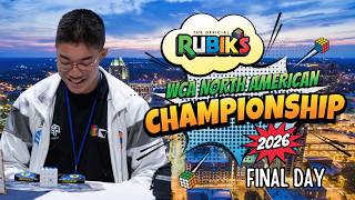 Rubik's WCA North American Championship 2026 - Day 4