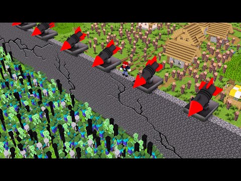 WIR BAUEN eine SICHERE WAND für ihr DORF!