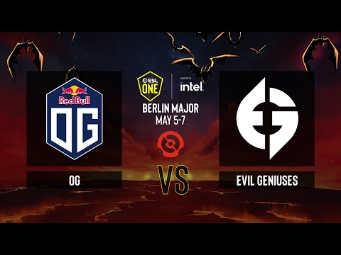 Dota2 - OG vs Evil Geniuses - Game 3 - ESL One Berlin 2023 - Playoffs