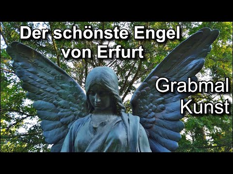 Der schönste Engel von Erfurt- Grabmal Kunst- gesehen 2021