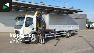 플랫베드 트럭 Volvo FL 280 4X2 Hyva HC153X E3 Crane Kran Automatic Euro 6 | 이미지 4 - Autoline