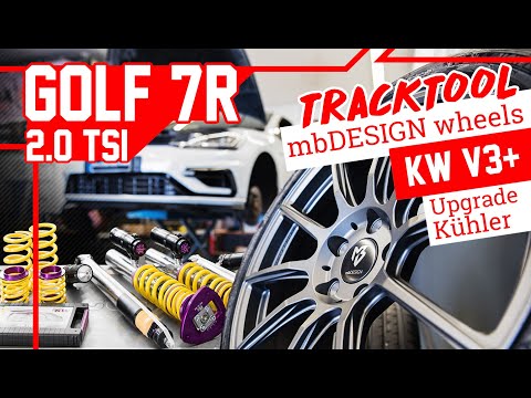 VW Golf 7 R I KW-Variante 3 Fahrwerk + mbDESIGN Magnesium Felgen | 100-200 | mcchip-dkr