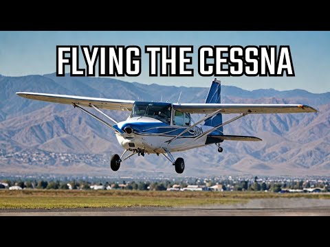 Lindsay Airport Takeoff In A Cessna 182T