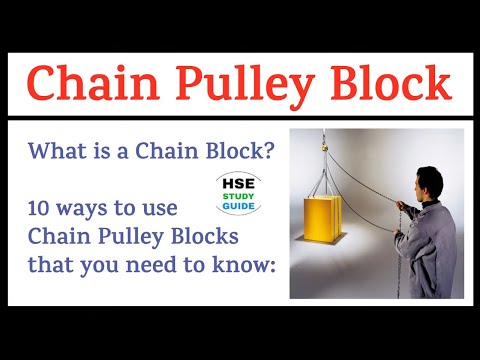 Industrial Chain Pulley Block