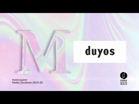 DUYOS en #MBFWMadrid - Enero 2019