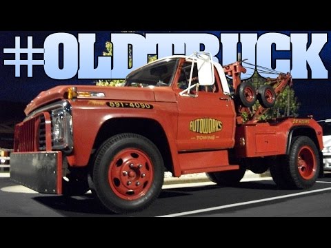 Old Ford Tow Truck at the "Tow Show" Mason, Ohio 9-22-11