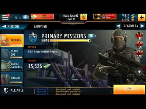 Kill Shot Bravo Region 14 Primary Mission 49 Complete