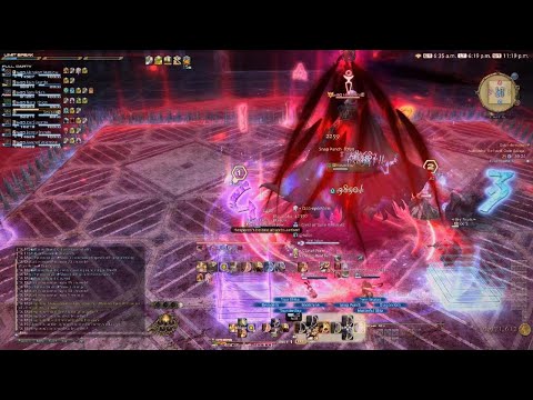 FFXIV - Endwalker - P4S Phase 1 - Savage Raid Clear - Hesperos 1 - Pandaemonium - Monk Kill POV