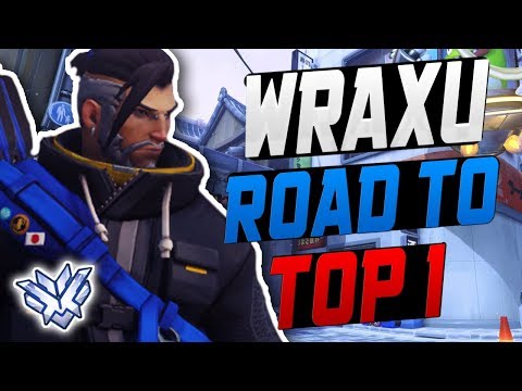 WRAXU BEST HANZO IN THE WORLD? [ OVERWATCH SEASON 7 TOP 500 ]