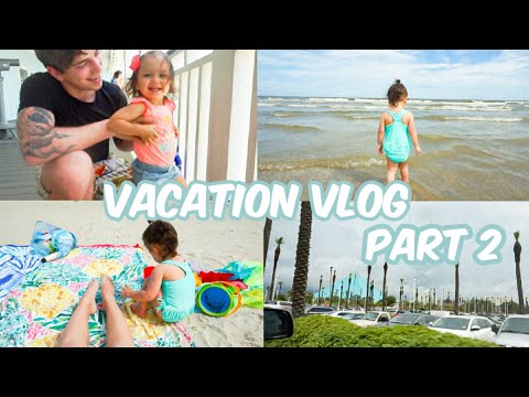 VACATION VLOG PART 2 | beach, moody gardens more!