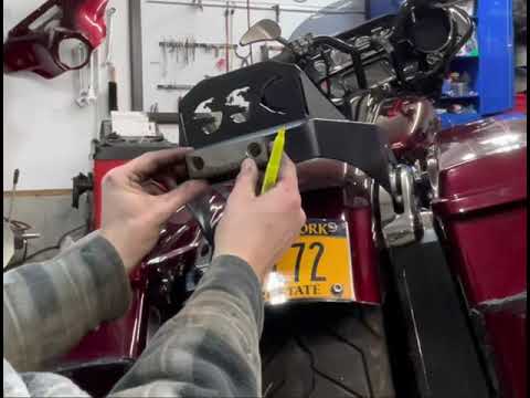 2014+ Harley wheelie bar/step plate!