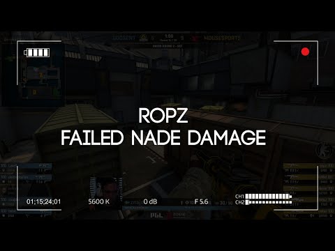 Ropz failed nade damage