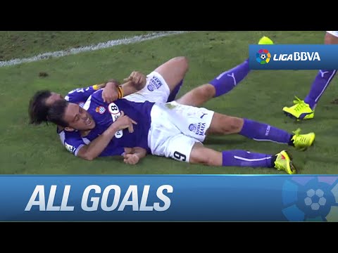 Todos los goles de UD Almería (1-1) RCD Espanyol - HD