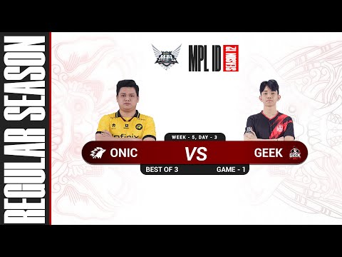 [Game - 1] ONIC ESPORT vs GEEK FAM - MPL S12