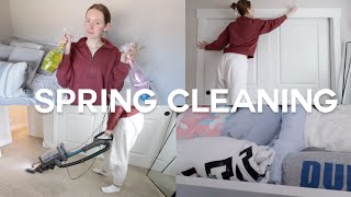 ULTIMATE spring deep clean with me 2022 🌷🤍 *lots of bedroom cleaning motivation
