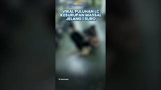VIRAL VIDEO Detik-detik Puluhan LC Kesurupan Massal Jelang 1 Suro, Teriak Histeris hingga Berontak