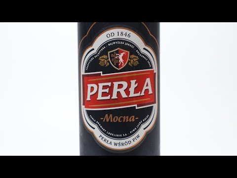 Perła Mocna  7.6 %  Strong Polish lager style beer.