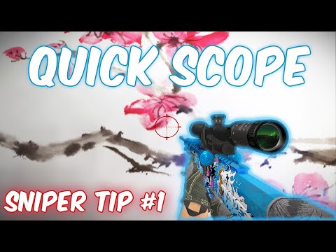 [Black Squad] Sniper Tip/Tutorial EP -1  "HOW TO QUICK SCOPE" / Aim Practice