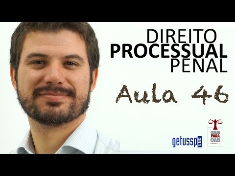 Aula 46 - Direito Processual Penal - Sentença Penal - Parte I