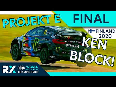 2020 Finland RX Projekt E Full Final Replay - World RX Rallycross Project E