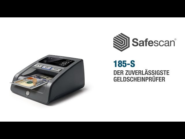 Video Teaser für Safescan 185-S Geldscheinprüfer - Deutsch | Safescan.com