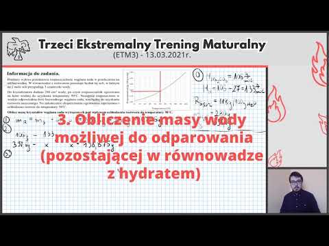 KRYSTALIZACJA HYDRATU PO OCHŁODZENIU - Ekstremalny Trening Maturalny (ETM) | Autor: Tomasz P. Kruk