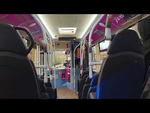 Onboard Little Pinks 81 to Gateshead - Go North East 687 - NK66 CXC