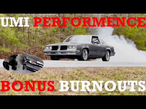 G-Body UMI Rear Suspension Install w/ Bonus Burnout