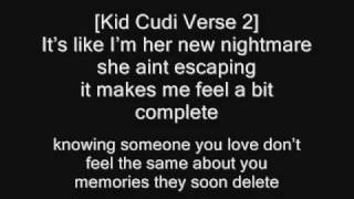 KiD CuDi - Erase Me (Ft. Kanye West ) LYRICS