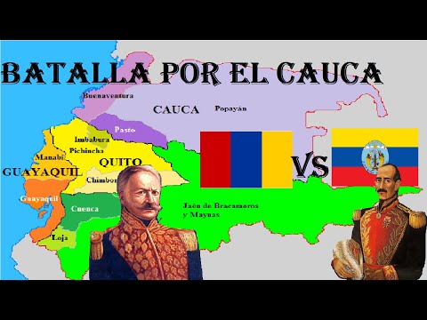 Guerra del Cauca - Ecuador vs Nueva Granada  #ecuador #historia #cortoshistoricosecuador