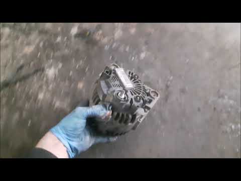 Renault scenic 1.9dci how to replace(repair) alternator