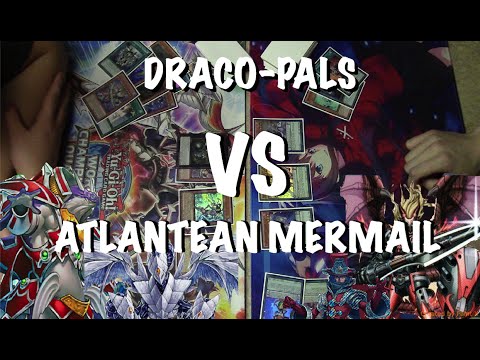 Yu-Gi-Oh Atlantean Mermail Vs Draco-Pals - Full Match (April 2016)