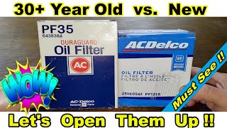 ACDelco Oil Filter PF35 vs. ACDelco PF1218 Oil Filter Comparison