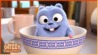 Download lagu Peaceable Enemies | Grizzy & the Lemmings | 30' Compilation | 🐻🐹 Cartoon for Kids mp3