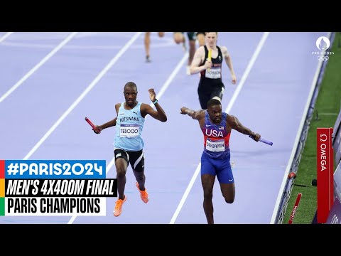 Men's 4x400m Final 🏃| Paris Champions
