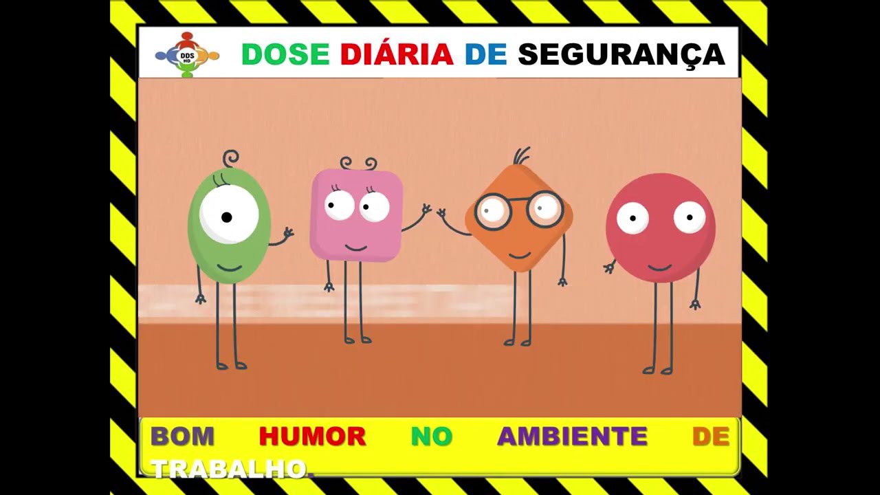 DDS BOM HUMOR NO AMBIENTE DE TRABALHO.