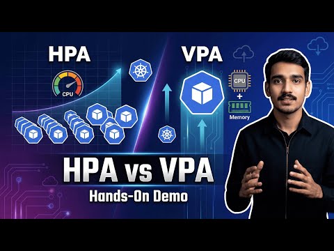 HPA & VPA Hands-On Demo in Kubernetes | Horizontal & Vertical Pod Autoscaling