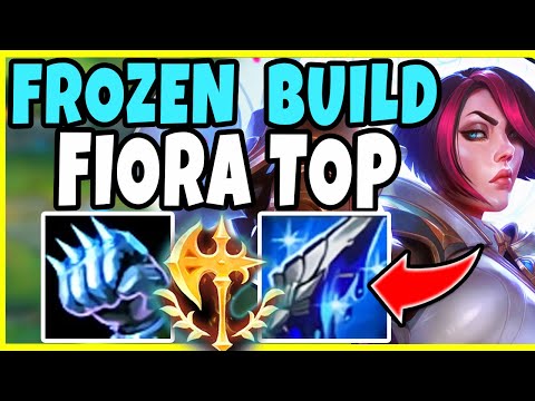*NEW* Frozen Fiora Top Build! Manamune IBG and Transcendence Abuse!! - League of Legends