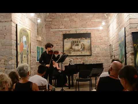 Luka Perazic - C. Franck - Violin Sonata in A-Major, 1st Movement