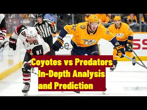 Play-in Analysis - Nashville Predators vs Arizona Coyotes - In-Depth Analysis and Prediction!