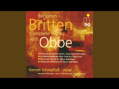 Phantasy for Oboe, Violin, Viola and Violoncello, Op. 2