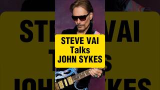 Steve Vai's Opinion of John Sykes #whitesnake #stevevai #guitar